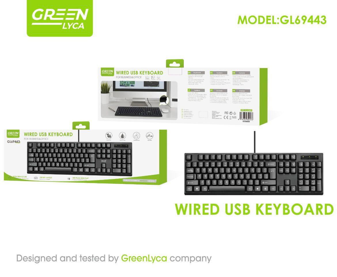 Teclado USB para Oficina – Comodidad, Precisión y Eficiencia en Cada Tecla