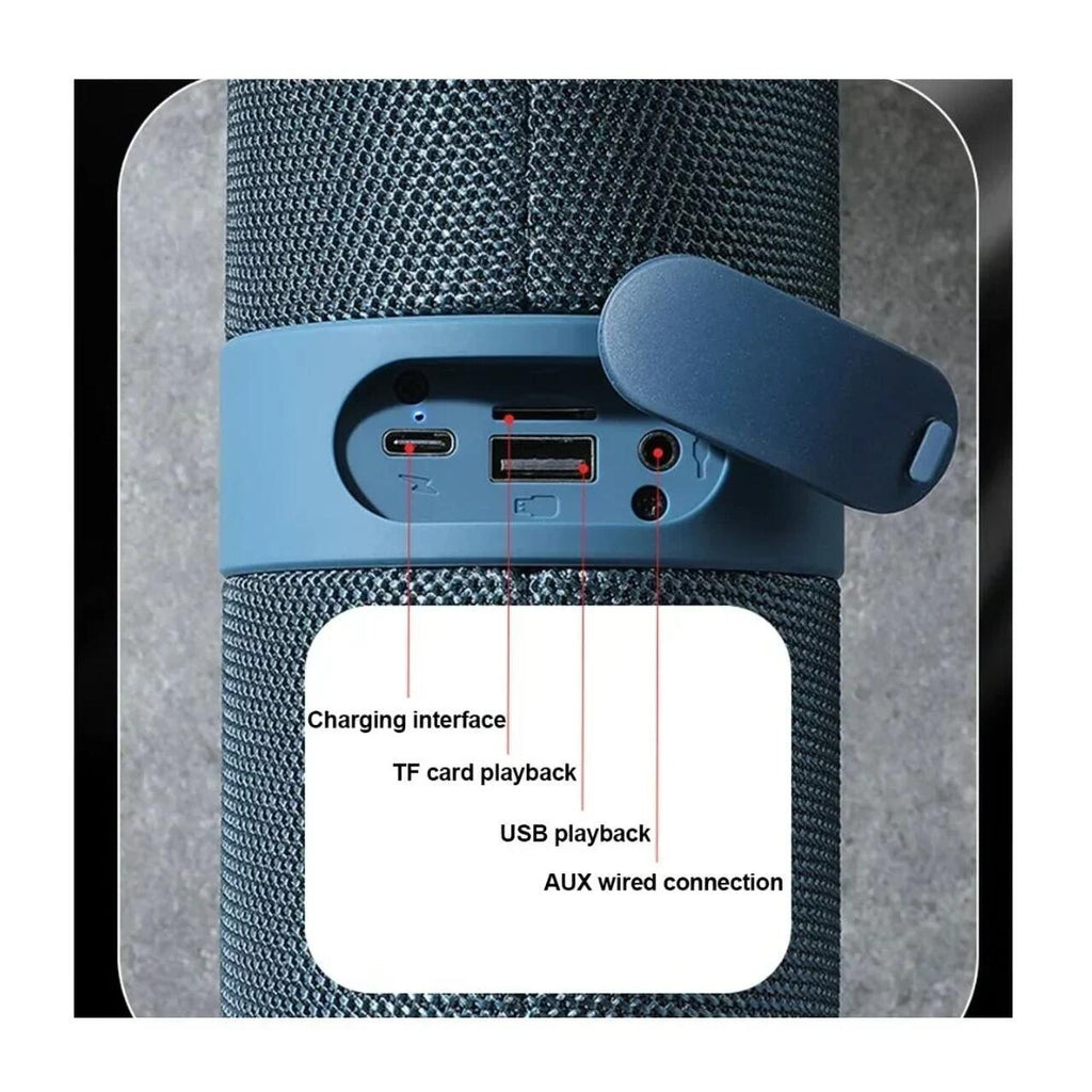 Altavoz Inalámbrico Portátil – Potencia, Estilo y Libertad de Sonido