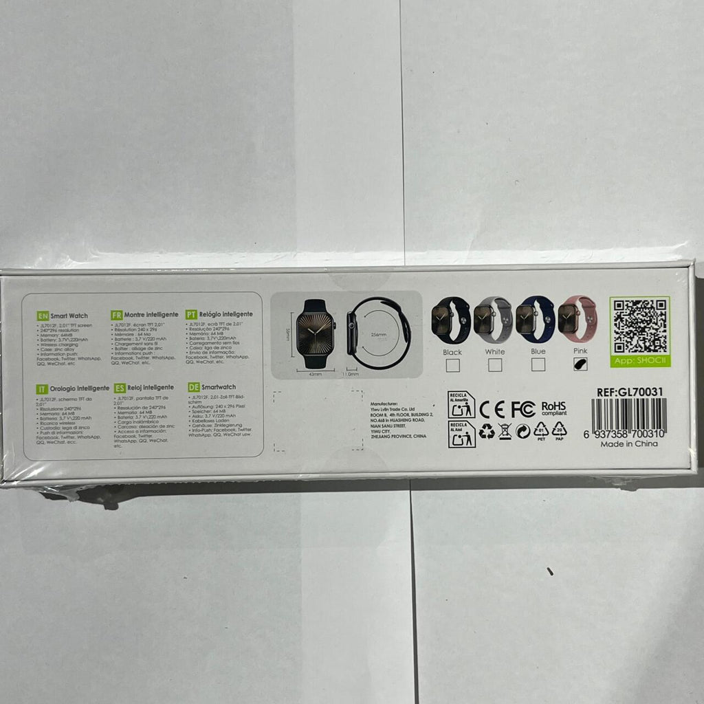 Smartwatch 2.01” – Conectividad, Estilo y Tecnología en tu Muñeca