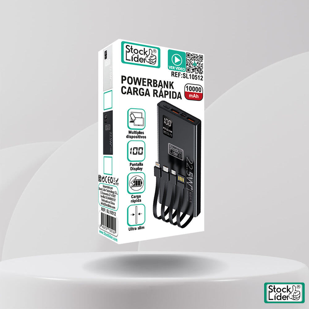 Powerbank carga rápida