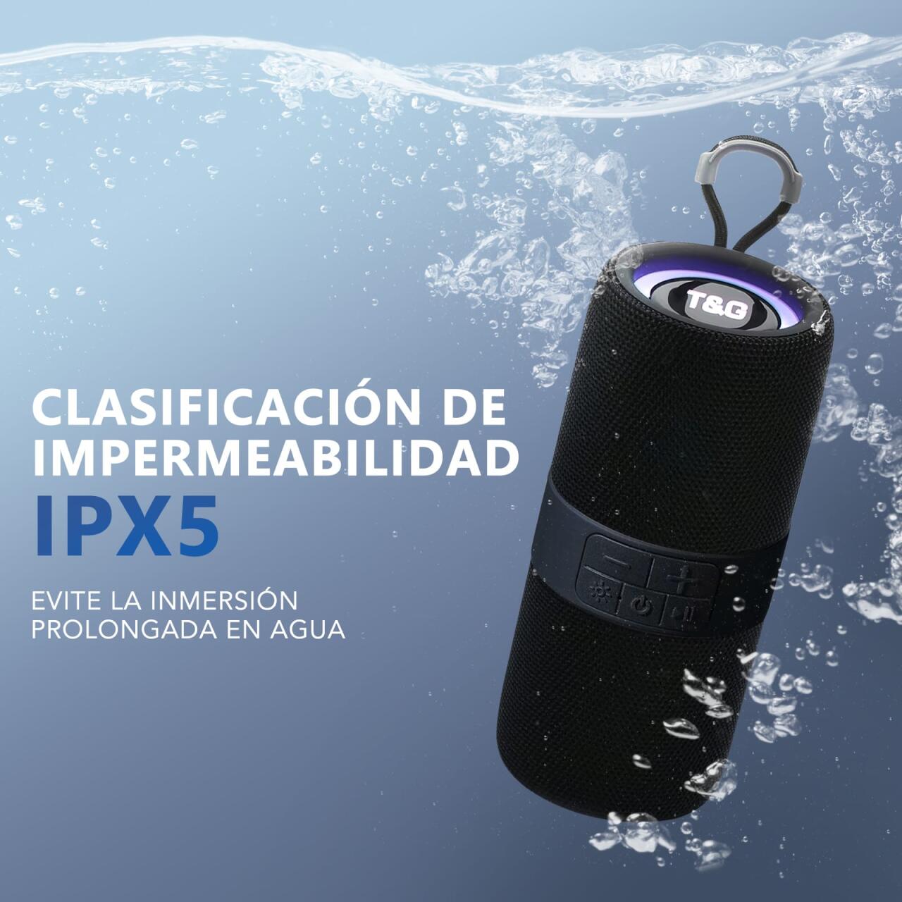 Altavoz Inalámbrico Portátil – Potencia, Estilo y Libertad de Sonido