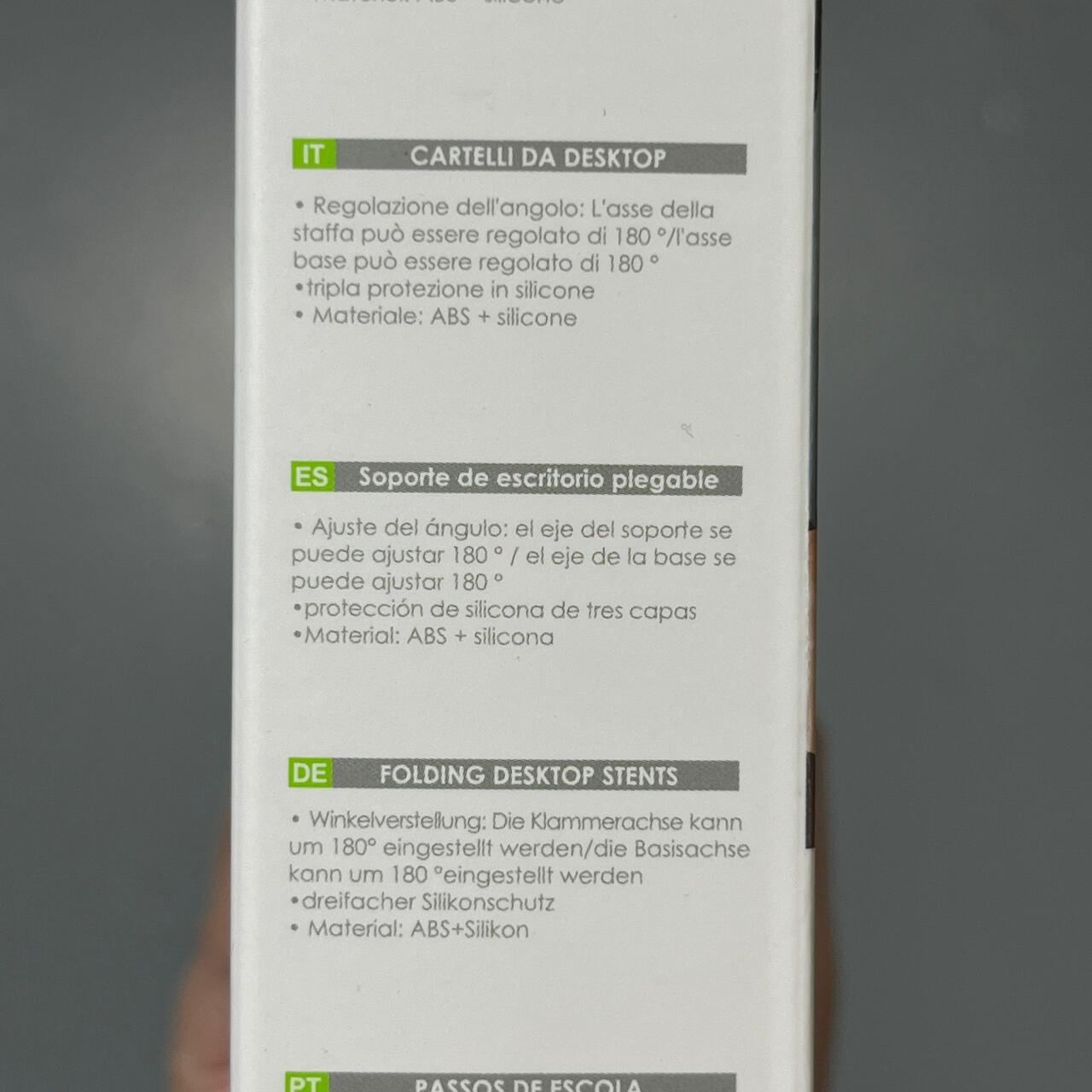 Soporte para Laptop con Capacidad de 10kg y Protección de Silicona de 3 Capas