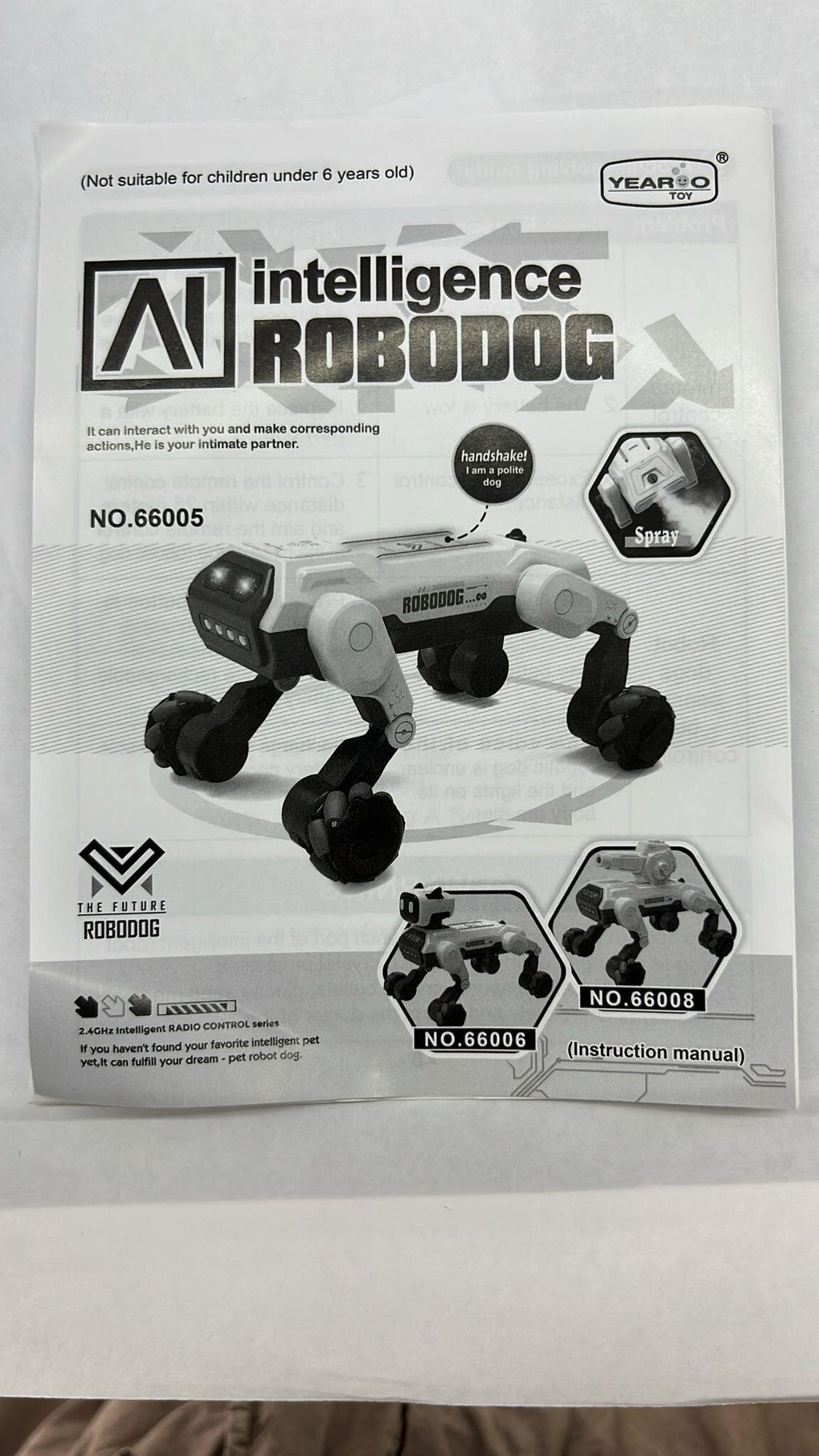 Perro Robot Inteligente Interactivo – Responde a Preguntas y al Tacto
