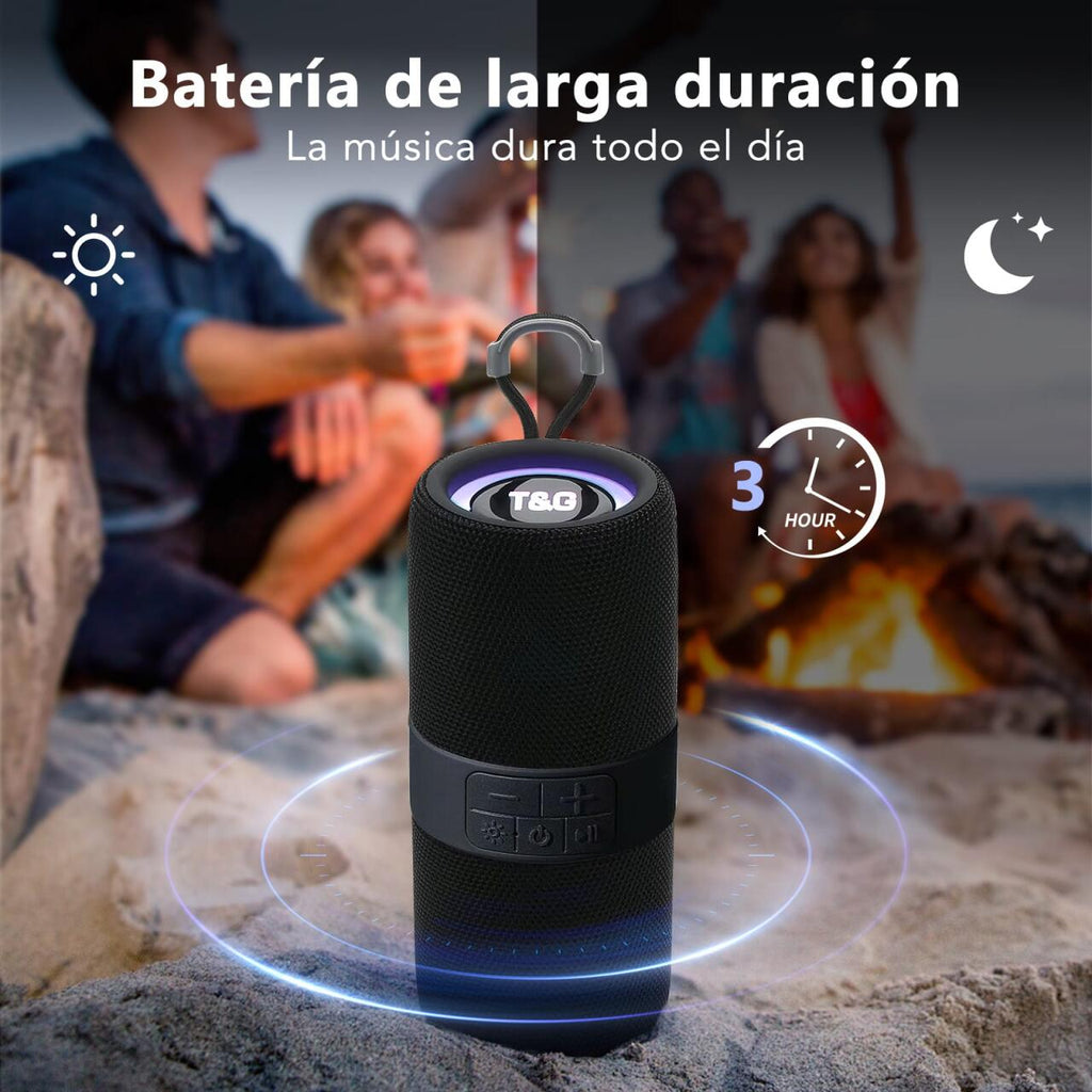 Altavoz Inalámbrico Portátil – Potencia, Estilo y Libertad de Sonido